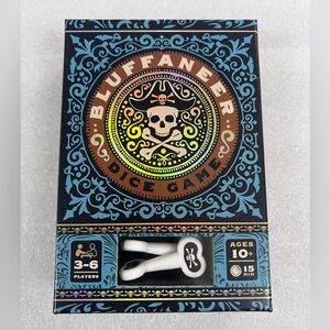 Bluffaneer Dice Board Game 3-6 Players Big G Creative For Ages 10+ New